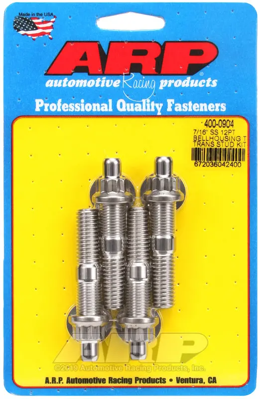 Arp 7/16In Ss 12Pt Bellhousing To Trans Stud Kit 1