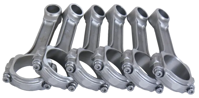 Eagle Jeep 4.0L/242 C.I. 6.123In 5140 Steel .9305In Press-Fit Pin 3/8In Bolts I-Beam Rods - Set Of 6 1