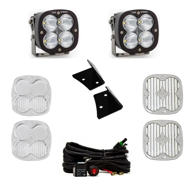Baja Designs 07-17 Jeep Wrangler Jk Xl Pro Spot A-Pillar Kit 1
