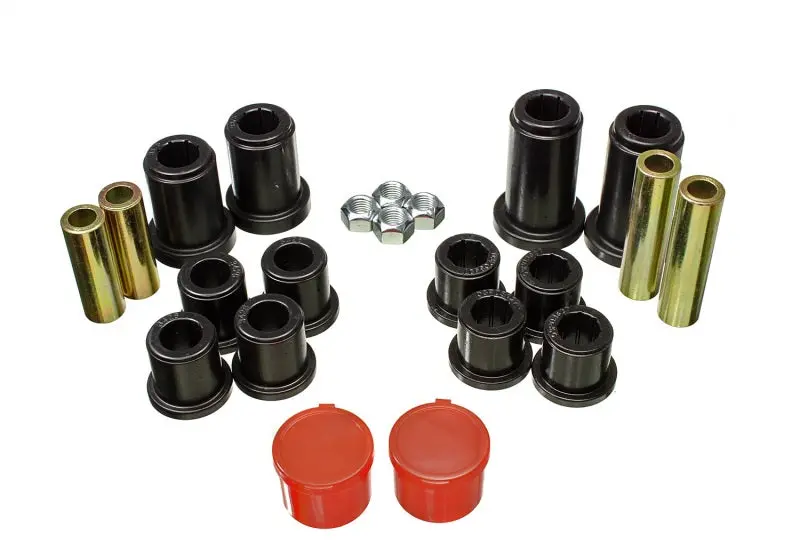 Energy Suspension 07-13 Chevrolet Silverado 1500 4Wd Front Control Arm Bushing Set - Black 1
