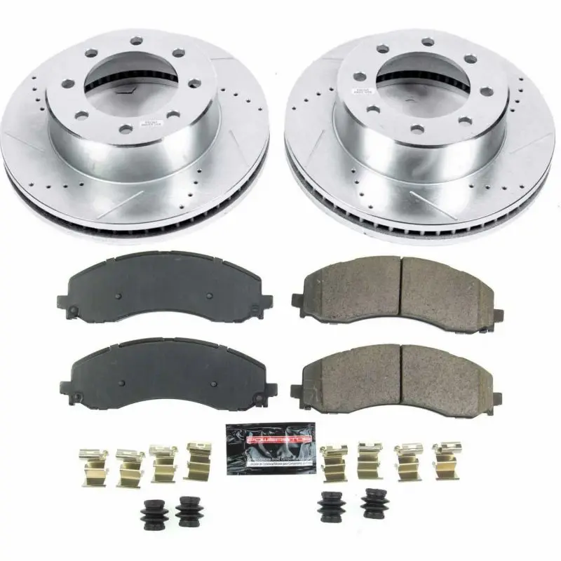 Power Stop 20-22 Ram 3500 Front Z23 Evolution Brake Kit 1