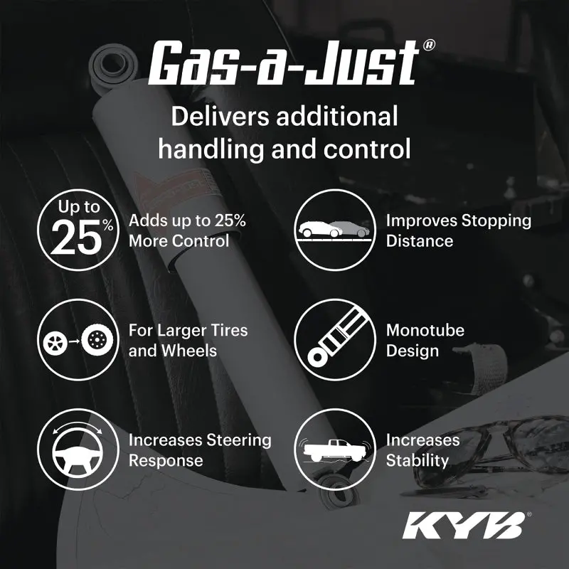 Kyb Shocks & Struts Gas-A-Just Front Chevrolet Colorado (2Wd) 2004-09 Chevrolet Colorado (4Wd) 2004- 2