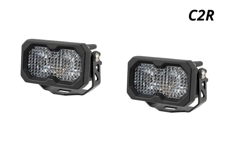 Diode Dynamics C2r White Flood Standard Led Pod (Pair) 1