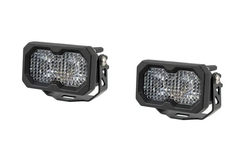 Diode Dynamics C2 2.0 Sport White Flood Standard Abl (Pair) 1