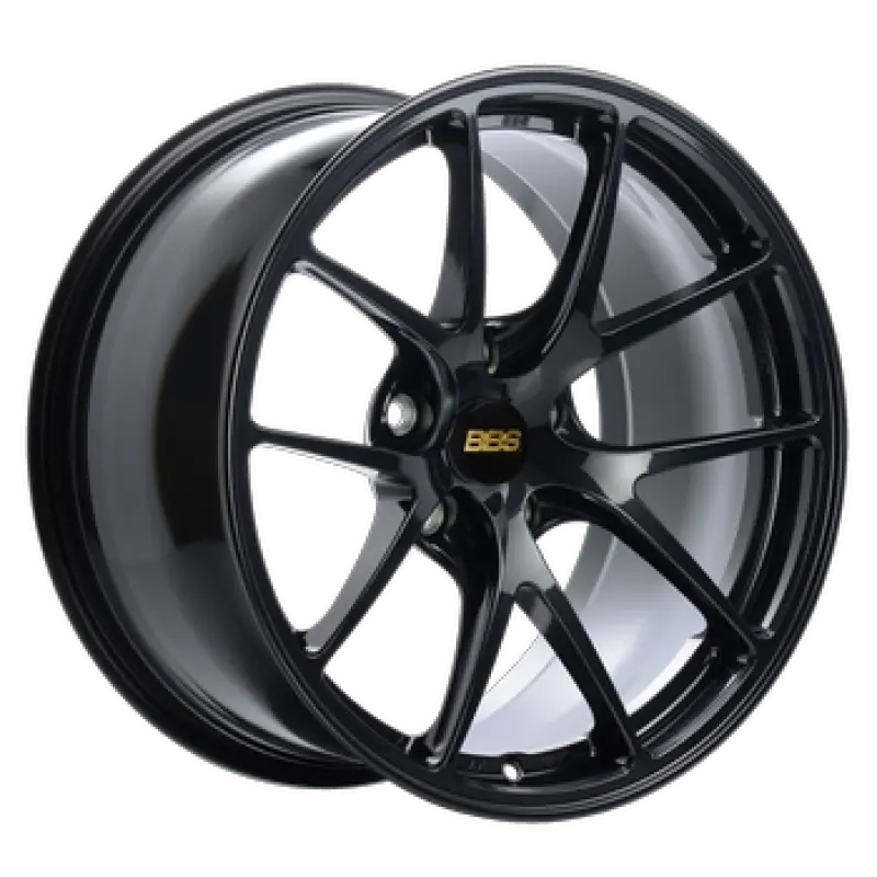 Bbs Ri-A 18X9.5 5X120 Et40 Pfs Metallic Black Subtle Blue Flake Wheel -82Mm Pfs/Clip Req 1