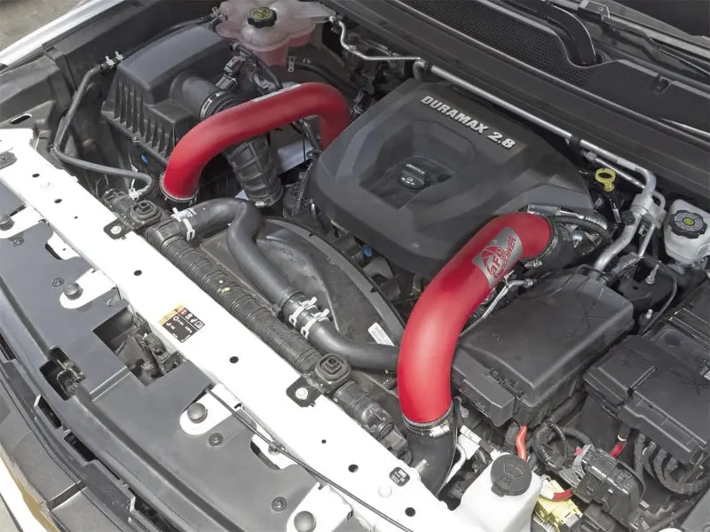 Afe Bladerunner 3In Red Ic Tube Cold Side W/ Coupling & Clamp Kit 2016 Gm Colorado/Canyon 2.8L 2