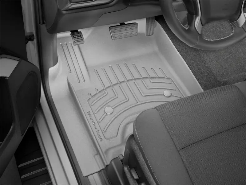 Weathertech 15-19 Gmc Yukon / Cadillac Escalade / 15-18 Chevrolet 1500 Front Floorliner Hp - Grey 1
