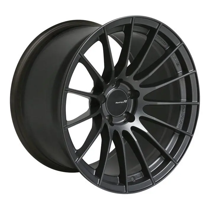 Enkei Rs05-Rr 18X9.5 35Mm Et 5X114.3 75.0 Bore Sparkle Silver Wheel 1