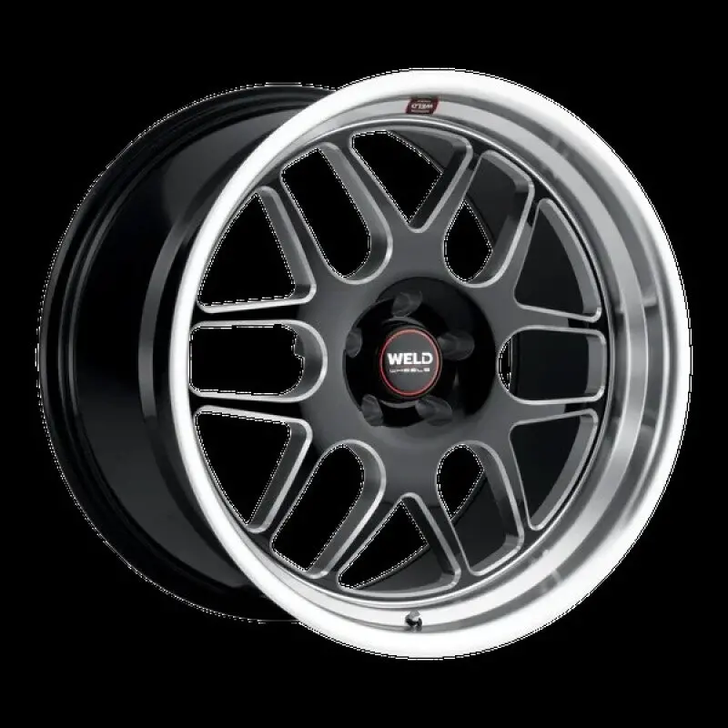 Weld Solana 22X10.5 / 5X139.7 Bp / Et13 / 87.1Mm Bore - Gloss Black Mil Dia Wheel 1