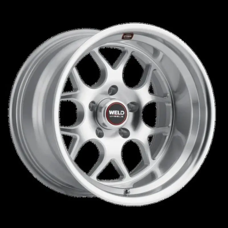 Weld Solana 18X11 / 5X114.3 Bp / Et19 / 70.5Mm Bore - Gloss Silver Machined Wheel 1