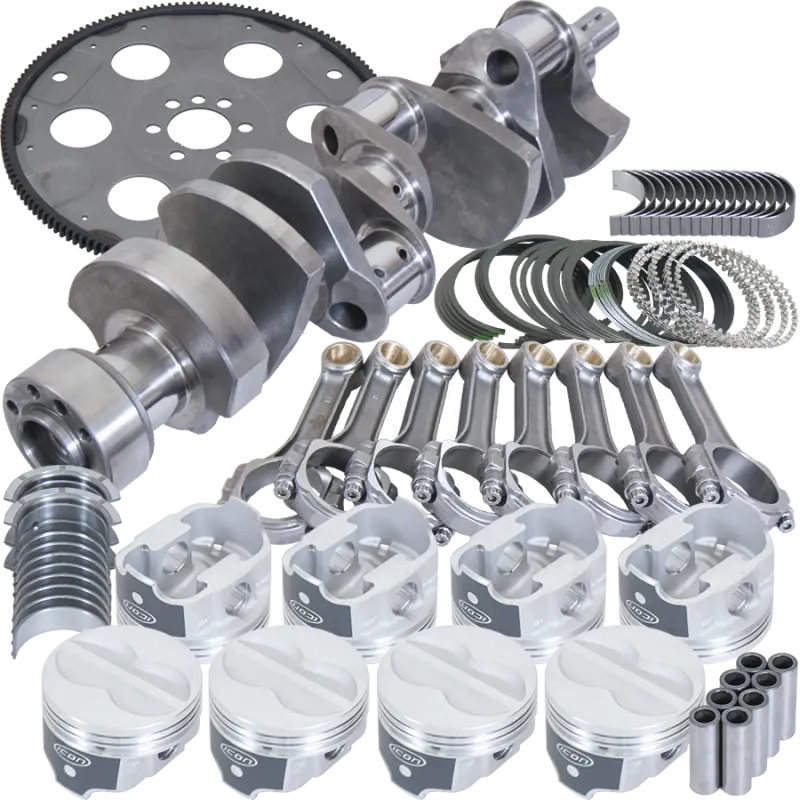 Eagle Chevy 350 1Pc 3.750In Crank 5.700In I-Beam Rods -10Cc 4.030In Pistons Balanced Assembly 1