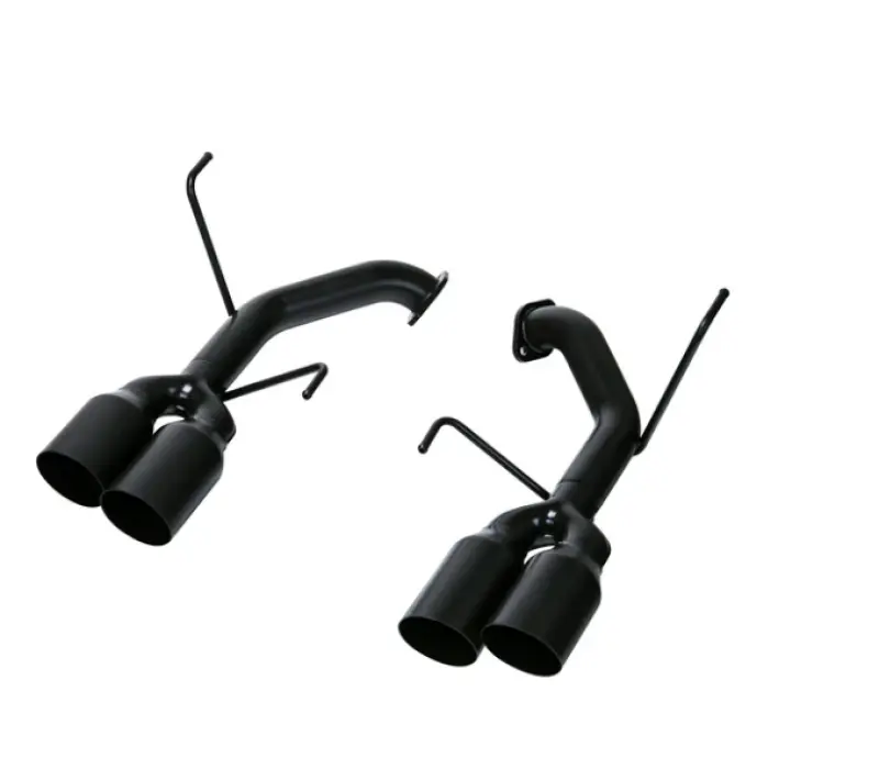 Remark 2022+ Subaru Wrx Vb Stainless Single Wall Tip (4In) Axle Back Exhaust- Cerakote Black Coating 1