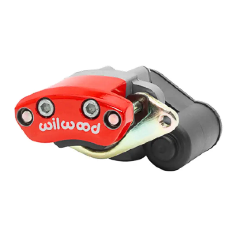 Wilwood Red Electric Parking Brake Caliper - 4.75In Bracket - 0.44-0.61In - Left 1