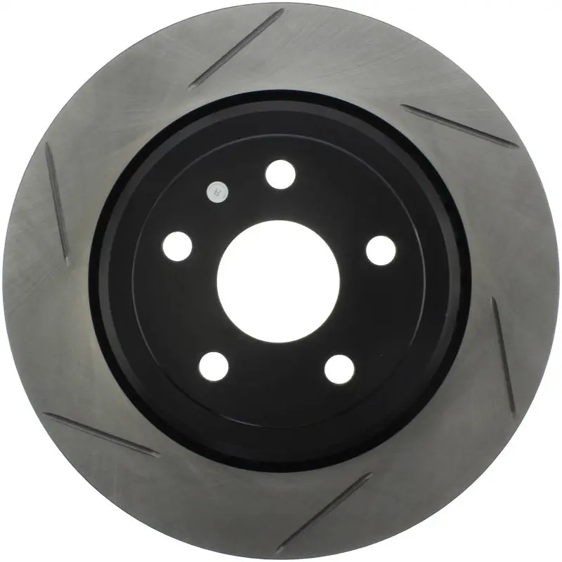 Stoptech 2012-2013 Jeep Srt8 Rear Right Slotted Sport Brake Rotor 1