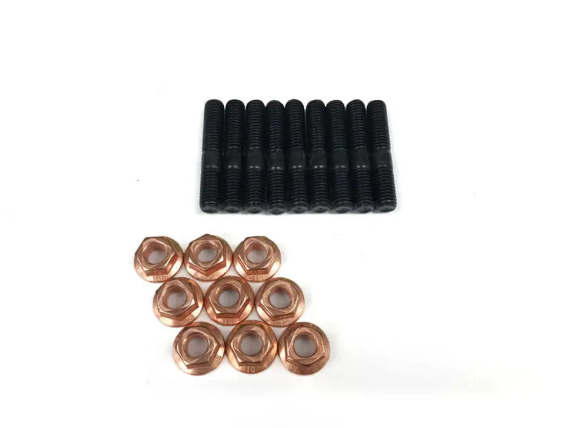 Forced Performance Exhaust Manifold Stud & Nut Kit For 6 Bolt Head 1