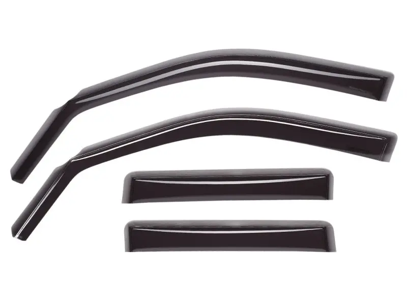 Weathertech 11-22 Jeep Grand Cherokee Front&Rear Side Window Deflectors - Dark Tint 1