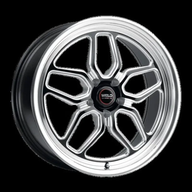 Weld S107 20X8 Laguna 5X127 Et00 Bs4.50 Gloss Black Mil Dia 78.1 1