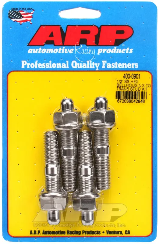 Arp 1/2In Ss Hex Bellhousing To Trans Stud Kit 1