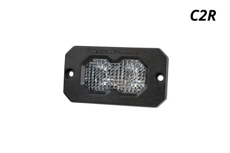 Diode Dynamics C2r White Flood Flush Mount Led Pod (Single) 1