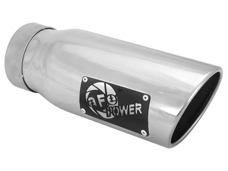 Afe Mach Force-Xp Universal Exhaust Tip 3-1/2 In Inlet X 4-1/2 In Outlet X 12 In L 1