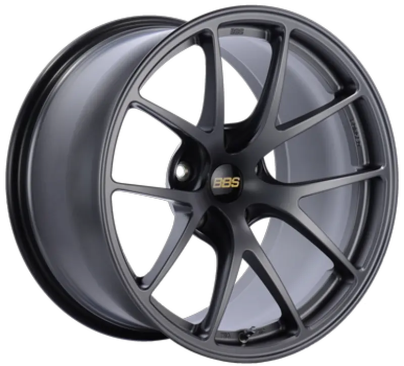 Bbs Ri-A 19X9 5X130 Et50 Cb71.6 Matte Graphite Wheel -82Mm Pfs/Clip Required 1