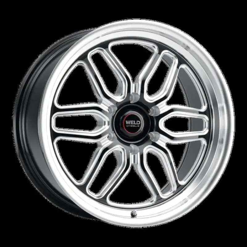Weld Laguna 6 Drag 17X7in / 6X139.7 Bp / Et00 / Bs 4 / Cb 106.1 Gloss Black Wheel 1