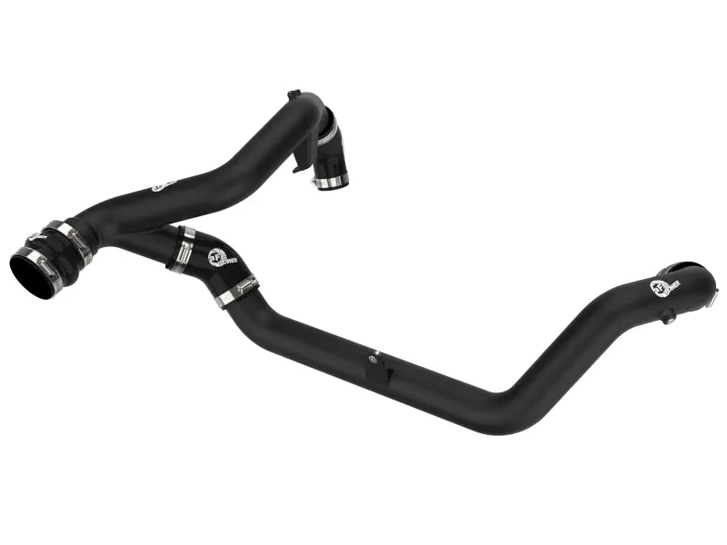 Afe Bladerunner 2 1/4In Intercooler Hot Side Charge Pipe 22-23 Ford Explorer V6-3.0L (Tt) - Black 1