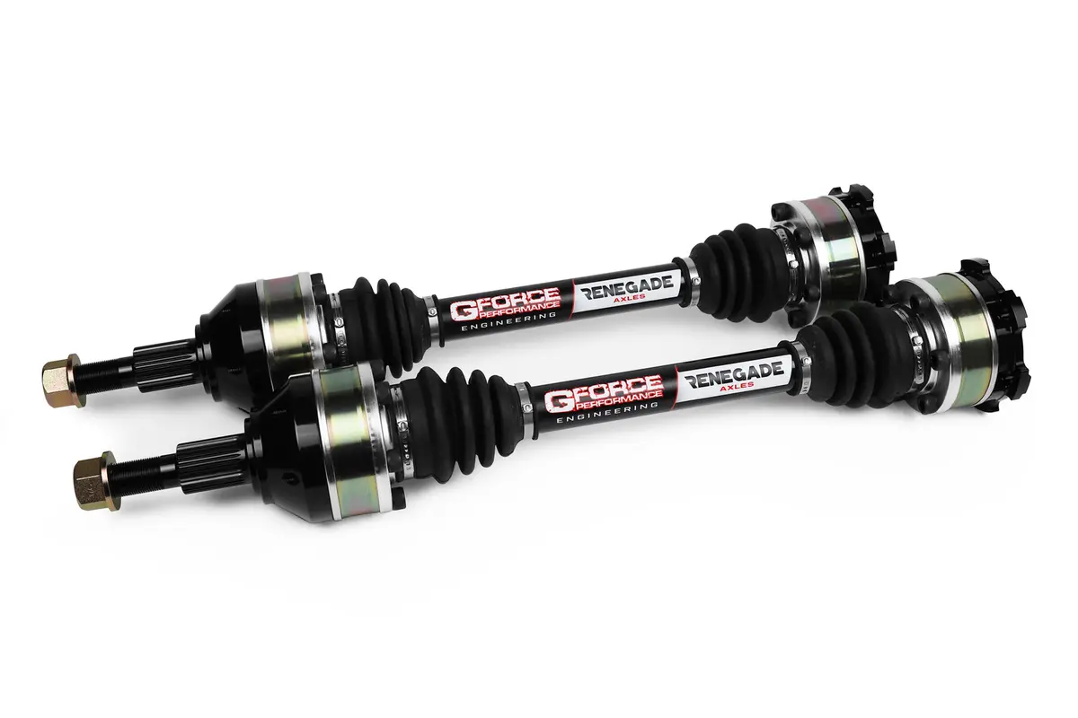 Gforce Engineering - 6G Zl1 Chevy Camaro Renegade Axles - Re-Uses Factory Inner Stubs; Fits Zl1 And 1Le Coupe Only; No Convertible 1