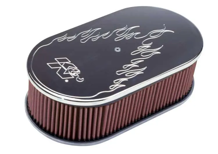 K&N Small Oval Electric Design 2In H 2