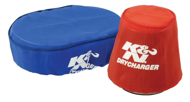 K&N Drycharger Wrap Blue Custom 7.5In H 2