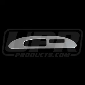 Upr 1994-1997 Ford Mustang Stainless Steel Clock Pod Bezel - Brushed 1