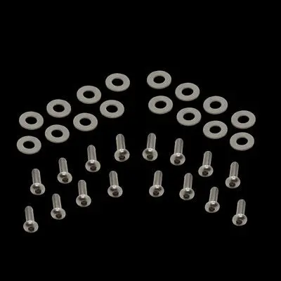 Upr 1994-2004 Ford Mustang Stainless Steel Fender Stainless Steel Hardware Kit 28 Piece 1