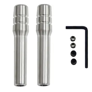 Upr 1990-2014 Ford Mustang Slimline Locking Door Pin Kit - Satin 1
