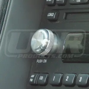 Upr 2001-2004 Ford Mustang F-150 F-250 Ranger Flat Radio Shift Knob - Satin 1