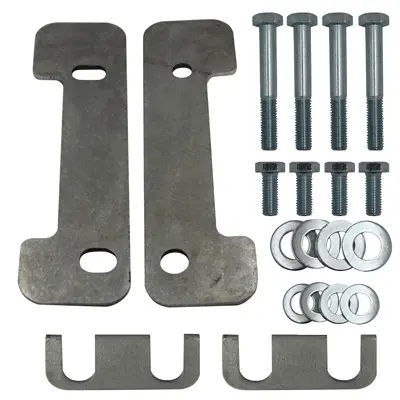 Upr 1979-2004 Ford Mustang 3/16 K - Member Shim/Hardware Kit 1