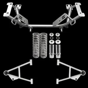 Upr 1979-1993 Ford Mustang Chrome Moly K - Member Kit W/Tow Hooks 1