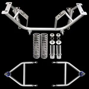Upr 1996-2004 Ford Mustang Chrome Moly K-Member Kit Adjustable A-Arms 1