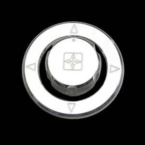 Upr 2005-2009 Ford Mustang Designer Mirror Control Kit - Satin 1
