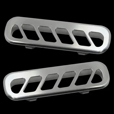 Upr 2011-2013 Ford Mustang Billet Door Vents Dress Up - Satin 1
