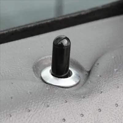 Upr Door Pin Bezels - Satin 1