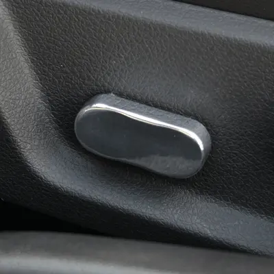 Upr 2005-2014 Ford Mustang Power Seat Button - Polished 1
