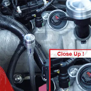 Upr 2005-2009 Ford Mustang Valve Cover Bolt Cap Dress Up Kit - Satin 1