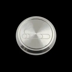 Upr 1979-2009 Ford Mustang Extreme Cigarette Lighter Delete Plain/Eject/Gt/4.6/5.0 - Satin 1