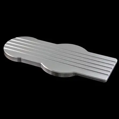 Upr 2005-2007 Ford Mustang Cup Holder Delete - Satin 1