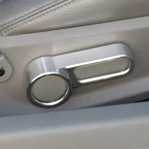 Upr 2005-2014 Ford Mustang Ultralight Billet Seat Recliner Handles - Satin 1