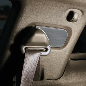 Upr 2005-2009 Ford Mustang Seat Belt Anchor Covers Dress Up - Satin 1