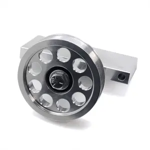 Upr 1979-1995 Ford Mustang Air Pump Idler 9 Hole Pulley Double Bearing 1