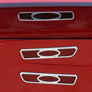 Upr 2005-2009 Ford Mustang Designer 3 Pc, Side Marker & 3Rd Brake Bezel 1