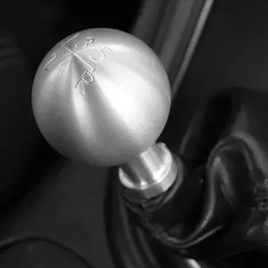 Upr Bullitt Style Round Shift Knob - Satin 1