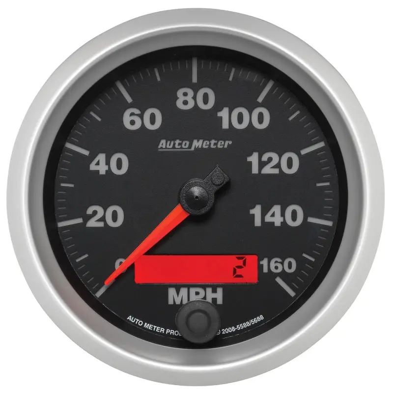 Autometer Programmable Electric Speedometer – 85.7Mm Dial, 160 Mph Range 1